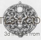 Розетки (ROSETTE_1650 -  | 3D model 3DSMAX / OBJ / STL) 3D модель для ЧПУ станка